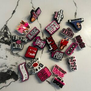 Mean Girls Croc Charm bundle